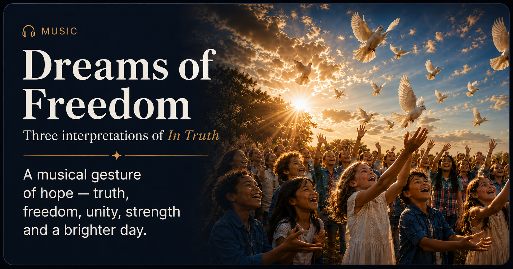Dreams of Freedom by George Makovsky - three interpretations of In Truth